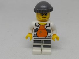 Lego City figura - betörő, rab 18675 (cty0643)