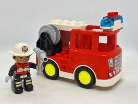 Lego Duplo Tűzoltóautó hangos szirénával,figurával a 10969-es szettből