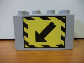 Lego Duplo képeskocka - nyíl (karcos)