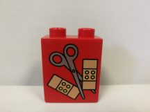 Lego Duplo képeskocka - kötszer (karcos)