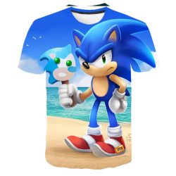 Gyerek 3D póló Sonic 120 méret Gyerek 3D póló Sonic 120 méret