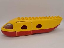   Lego Duplo Repülő Test (kopott, egyik ajtaja hiányzik,illesztés kicsit elengedett elől)