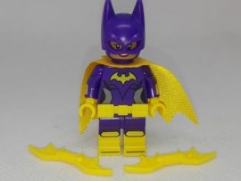 Lego Super Heroes Batman figura - Batgirl köpenyes 70902 készletből ÚJ (sh305)