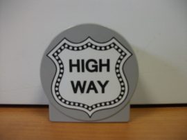  Lego Duplo képeskocka - high way (autópálya) - Verdák