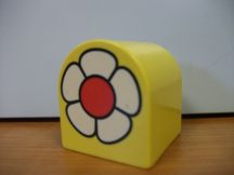 Lego Duplo képeskocka - virág (karcos)
