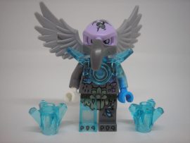 Lego Legends of Chima figura - Vornon - Trans-Light Blue Armor (loc096)