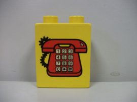 Lego Duplo képeskocka - telefon 
