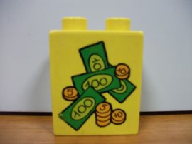 Lego Duplo képeskocka - pénz