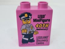 Lego Duplo Képeskocka - Lego Minifigure 40th RITKASÁG