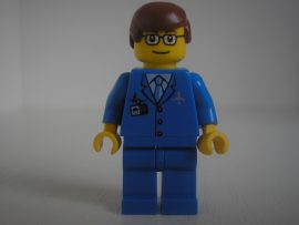 Lego City figura - Repülőtéri pilóta 7894 (air035)