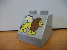 Lego Duplo képeskocka - oroszlán (karcos)