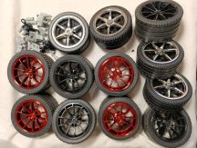   0,685kg NEM EREDETI (technichez hasonló elemek) ömlesztett , kilós vegyes csomag (néhol lehet benne Lego) (27)