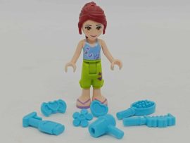 Lego Friends figura - Mia + hajformázó kiegészítők (frnd167)