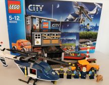 Lego City - Helikopteres elfogatás 60009 (doboz+katalógus)