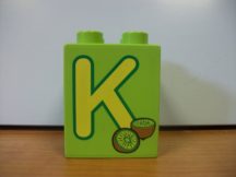 Lego Duplo képeskocka - betű 