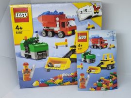 Lego Creator - Road Construction Set 6187 (doboz+katalógus)