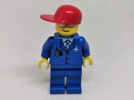 Lego City Figura - Reptéri alkalmazott (air036)