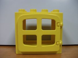 Lego Duplo ablak (sárga)