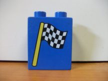 Lego Duplo képeskocka - zászló (karcos)