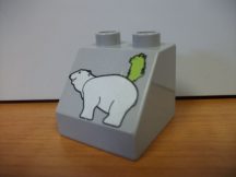 Lego Duplo képeskocka - jegesmedve (karcos)
