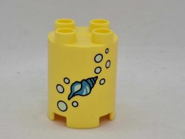 Lego Duplo kocka - Kagyló (Ariel)