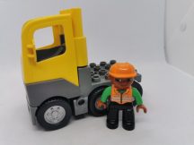 Lego Duplo Autó (sárga) Figurával