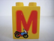 Lego Duplo képeskocka - betű
