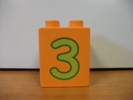 Lego Duplo képeskocka - szám 