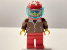 Lego Town figura - Jacket Brown (jbr007)