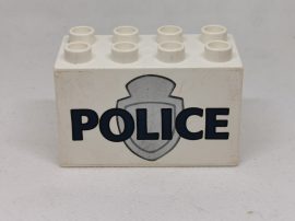 Lego Duplo Képeskocka - Police (karcos)