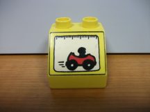 Lego Duplo képeskocka - autó (karcos)