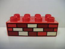 Lego Duplo képeskocka - tégla (karcos)