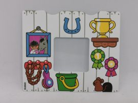 Lego Duplo Istálló oldalfal papír elem