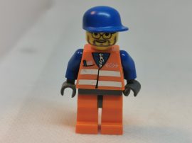 Lego City figura - Építőipari munkás (cty158)