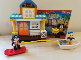 Lego Duplo - Mickey és barátai tengerparti háza 10827 (katalógussal)