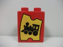 Lego Duplo képeskocka - mozdony (karcos)