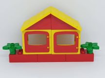 Lego Duplo ablak tetővel virággal