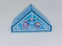   Lego Duplo Képeskocka - Tea party 10920-as szettből  (átlátszó) (jégvarázsos)