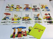   Lego Fabuland - Memória kártya 24 db (12 pár) RITKASÁG - szép állapotú