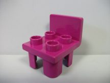 Lego Duplo szék s. rózsaszín