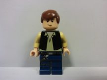   Lego Star Wars figura - Han Solo 7965 készletből RITKASÁG (sw334)