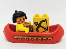 Lego Duplo Csónak Indiánnal 2438-as szettből