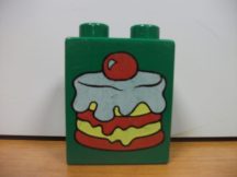 Lego Duplo képeskocka - torta (karcos)