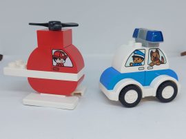 Lego Duplo - Tűzoltó helikopter és rendőrautó 10957