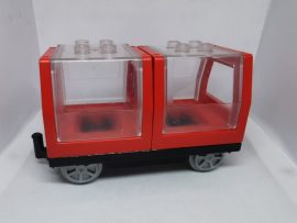 Lego Duplo Mozdony utánfutó, lego duplo vonat utánfutó 