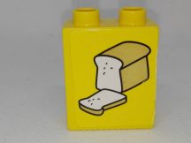 Lego Duplo Képeskocka - Kenyér (matricás)
