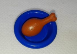 Lego Friends tányér csirkecombbal 