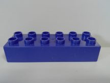 Lego Duplo kocka 2*6 (lila) (karcos)