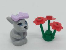 Lego Friends állat - nyuszi, nyúl virággal