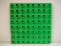 Lego Duplo Alaplap 8*8 (v. zöld)